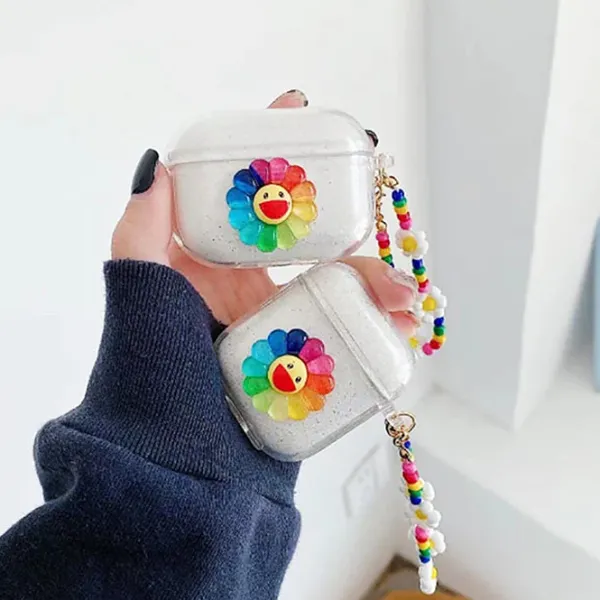Iphone Cases*Boogzel Clothing Rainbow Flower AirPods Case