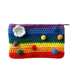 Bags & Purses*Boogzel Clothing Knitted Purse Rainbow