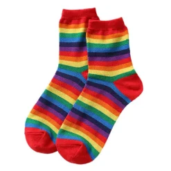 Socks*Boogzel Clothing Rainbow Socks Multi