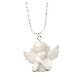 Necklaces & Chokers*Boogzel Clothing Raphael Angel Necklace White