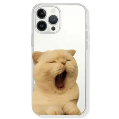 Iphone Cases*Boogzel Clothing Really Sleepy Cat iPhone Case Clear