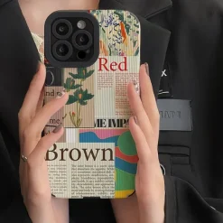 Iphone Cases*Boogzel Clothing Red & Brown iPhone Case Red/brown