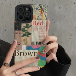 Iphone Cases*Boogzel Clothing Red & Brown iPhone Case Red/brown