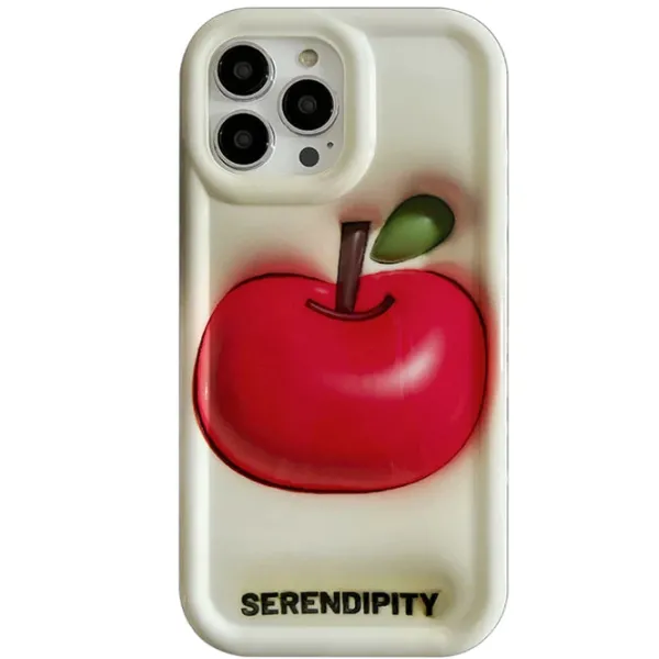 Iphone Cases*Boogzel Clothing Red Apple iPhone Case White/red