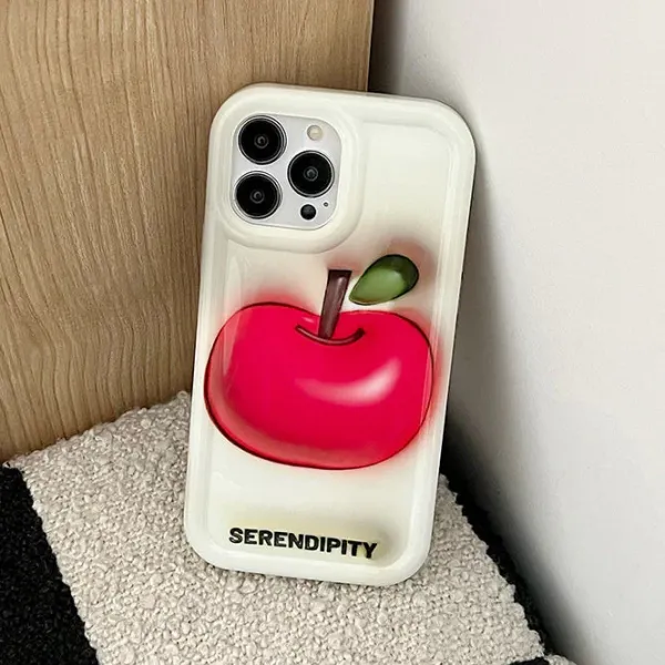 Iphone Cases*Boogzel Clothing Red Apple iPhone Case White/red