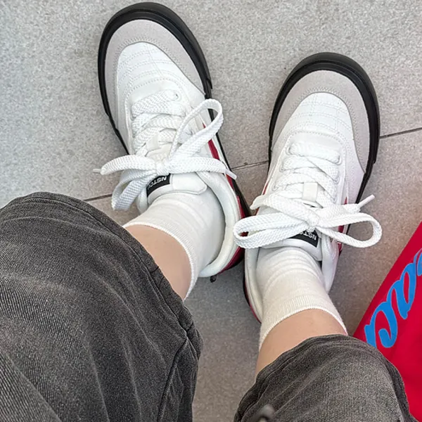Aesthetic Sneakers|Mens*Boogzel Clothing Apple Sneakers Red