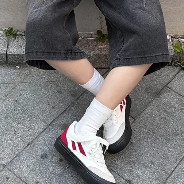 Aesthetic Sneakers|Mens*Boogzel Clothing Apple Sneakers Red