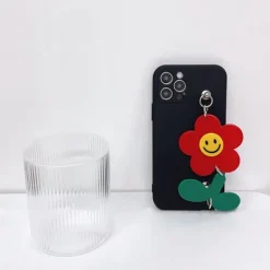 Iphone Cases*Boogzel Clothing Red Flower Chain iPhone Case