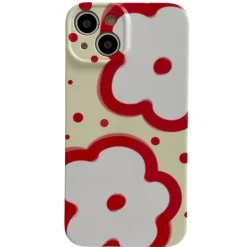 Iphone Cases*Boogzel Clothing Red Flowers iPhone Case Red/yellow