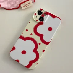Iphone Cases*Boogzel Clothing Red Flowers iPhone Case Red/yellow
