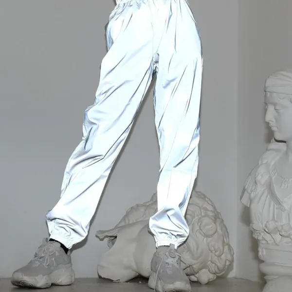 Pants & Trousers*Boogzel Clothing Reflective Sweat Pants Grey