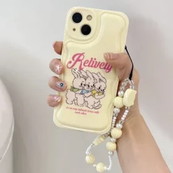Iphone Cases*Boogzel Clothing Relively Bunny iPhone Case Yellow