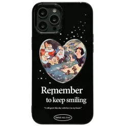 Iphone Cases*Boogzel Clothing Remember To Keep Smiling iPhone Case Black