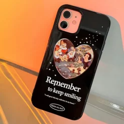 Iphone Cases*Boogzel Clothing Remember To Keep Smiling iPhone Case Black