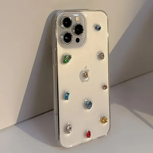 Iphone Cases*Boogzel Clothing Rhinestone DIY iPhone Case Clear