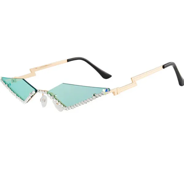 Sunglasses*Boogzel Clothing Rhinestone Lightning Sunglasses
