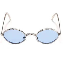 Sunglasses*Boogzel Clothing Rhinestone Oval Glasses