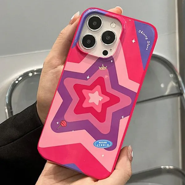 Iphone Cases*Boogzel Clothing Rising Star iPhone Case Pink