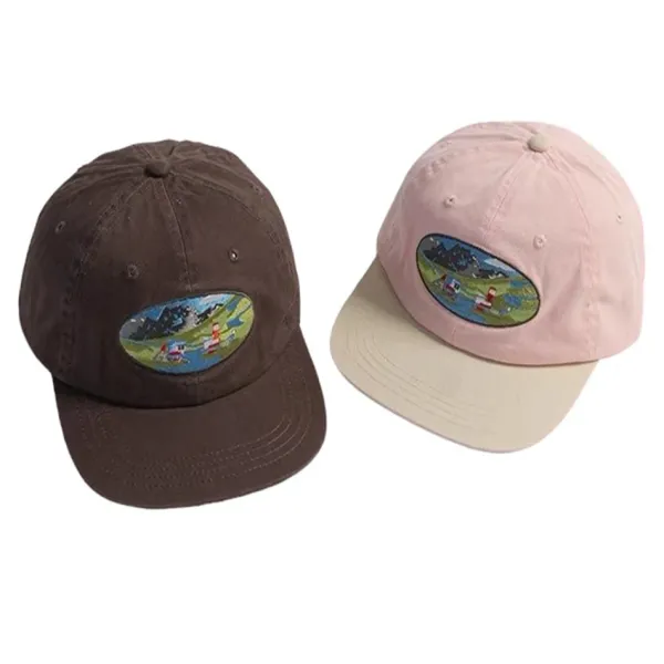 Hats*Boogzel Clothing River Lighthouse Embroidery Cap