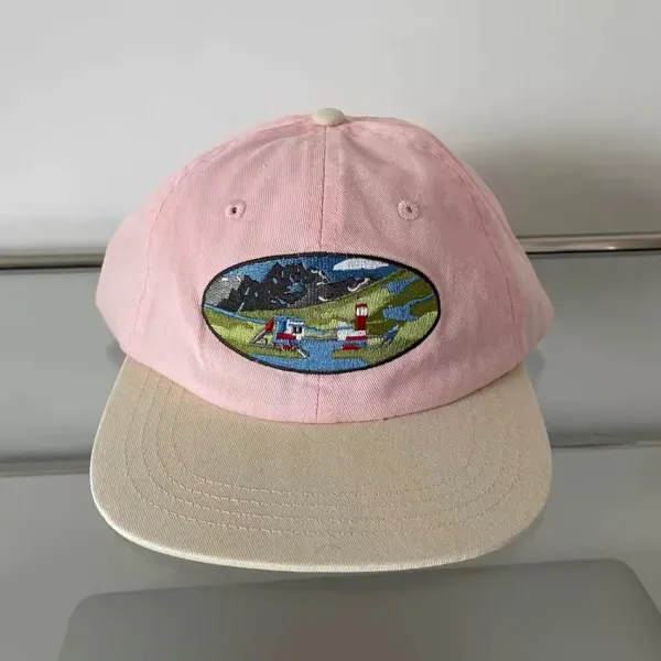 Hats*Boogzel Clothing River Lighthouse Embroidery Cap