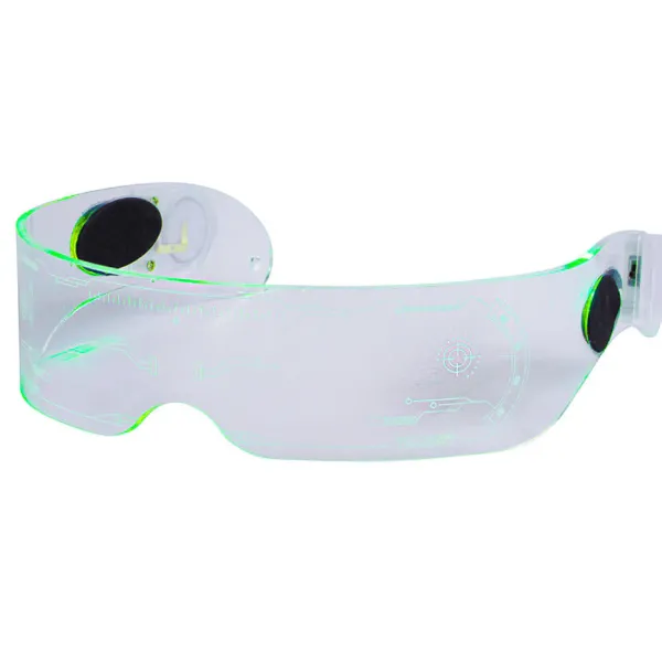 Sunglasses*Boogzel Clothing Robo Babe LED Sunglasses Multi