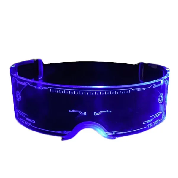 Sunglasses*Boogzel Clothing Robo Babe LED Sunglasses Multi