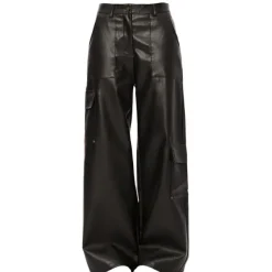 Pants & Trousers*Boogzel Clothing Rock The Scene Leather Trousers Black