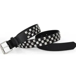 Belts & Chains*Boogzel Clothing Rock The Scene Rivet Belt Black