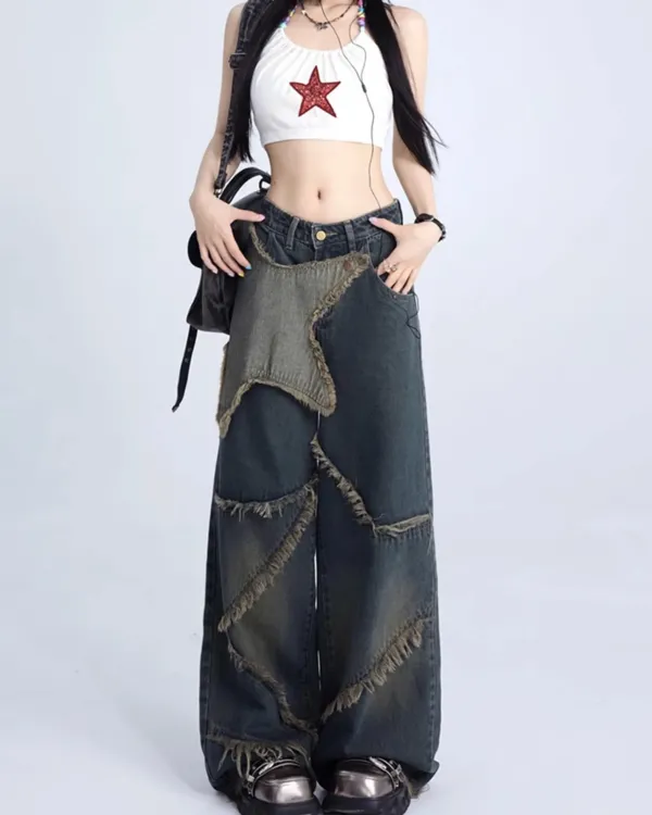 Jeans*Boogzel Clothing Rock The Scene Star Jeans