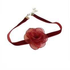 Necklaces & Chokers*Boogzel Clothing Rose Velvet Choker