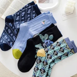Socks*Boogzel Clothing Roses Embroidery Socks