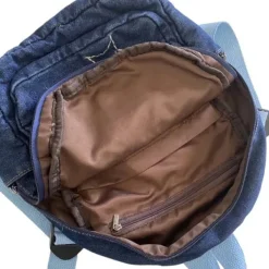 Bags & Purses*Boogzel Clothing 90's Aesthetic Denim Backpack Blue