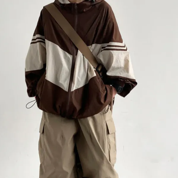 Mens|Coats & Jackets*Boogzel Clothing 90's Oversized Bomber Jacket Brown