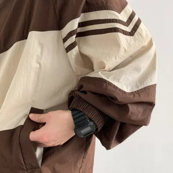 Mens|Coats & Jackets*Boogzel Clothing 90's Oversized Bomber Jacket Brown