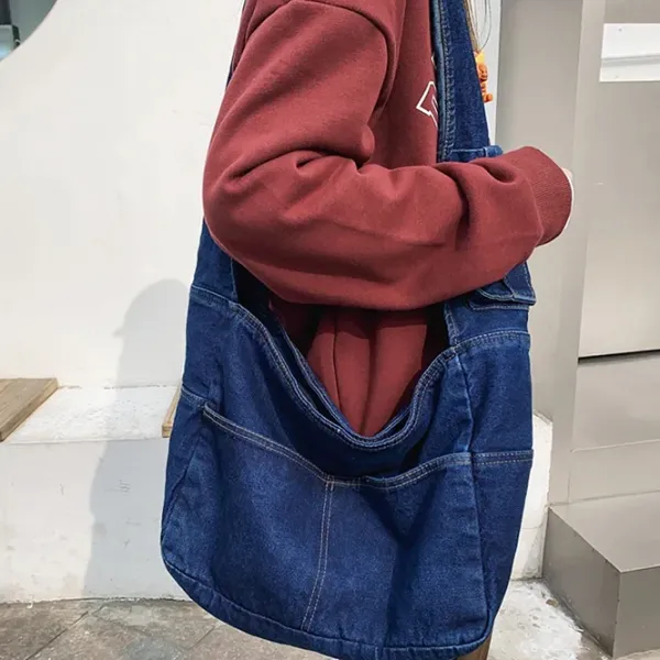 Bags & Purses*Boogzel Clothing 90's Denim Shoulder Bag