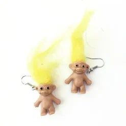 Earrings*Boogzel Clothing 90's Fever Troll Earrings