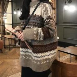 Sweaters*Boogzel Clothing 80's Grandma Knit Sweater