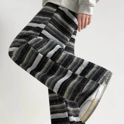 Pants & Trousers*Boogzel Clothing 80's Grandma Pants in Black