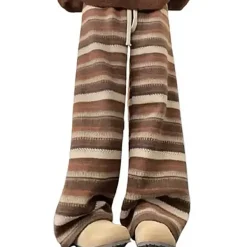 Pants & Trousers*Boogzel Clothing 80's Grandma Pants in Brown