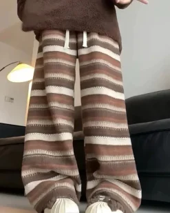 Pants & Trousers*Boogzel Clothing 80's Grandma Pants in Brown