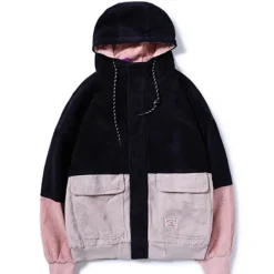Coats & Jackets*Boogzel Clothing 90s Kids Corduroy Hooded Jacket