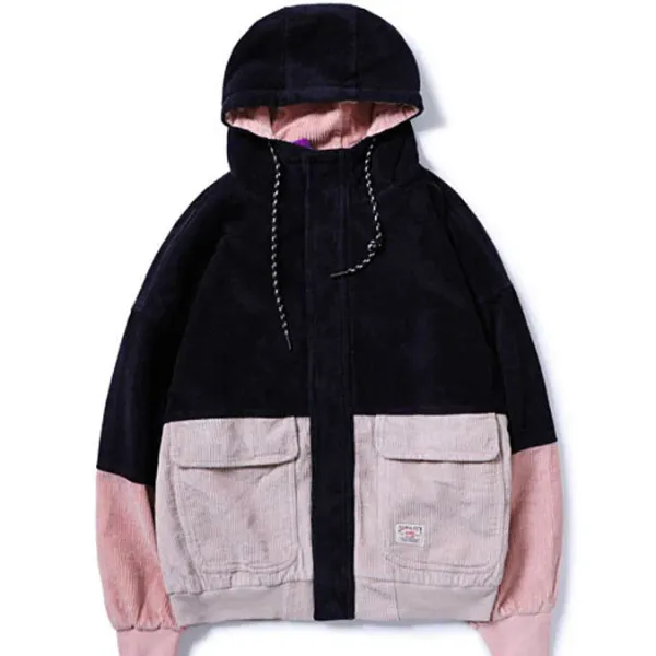 Coats & Jackets*Boogzel Clothing 90s Kids Corduroy Hooded Jacket