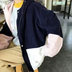 Coats & Jackets*Boogzel Clothing 90s Kids Corduroy Hooded Jacket