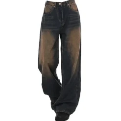 Jeans*Boogzel Clothing 90's Kids Jeans in Washed Brown