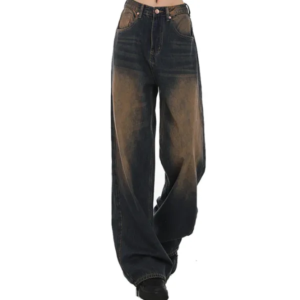 Jeans*Boogzel Clothing 90's Kids Jeans in Washed Brown