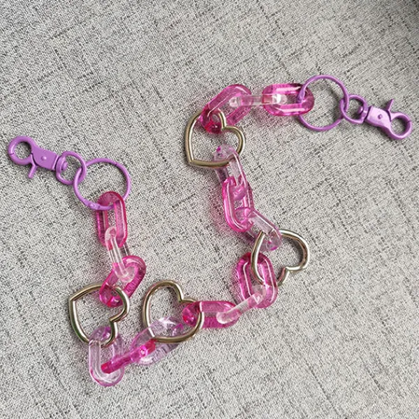 Other|Belts & Chains*Boogzel Clothing 2000's Kids Pastel Pant Chain Pink/lavender