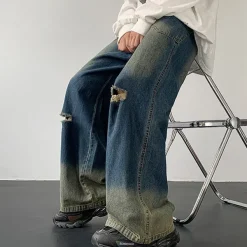 Jeans*Boogzel Clothing 90's Kids Wide Leg Jeans Blue