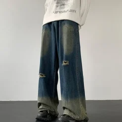 Jeans*Boogzel Clothing 90's Kids Wide Leg Jeans Blue