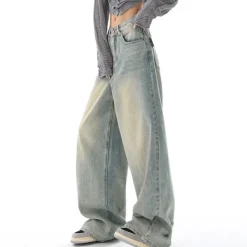 Jeans*Boogzel Clothing 90's Light Wash Baggy Jeans Blue