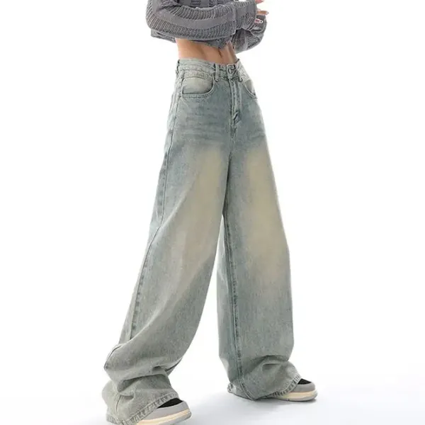Jeans*Boogzel Clothing 90's Light Wash Baggy Jeans Blue